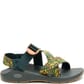 Chaco Women's Mega Z/1 Wide-Strap Classic Sandals - Pebble Greenery