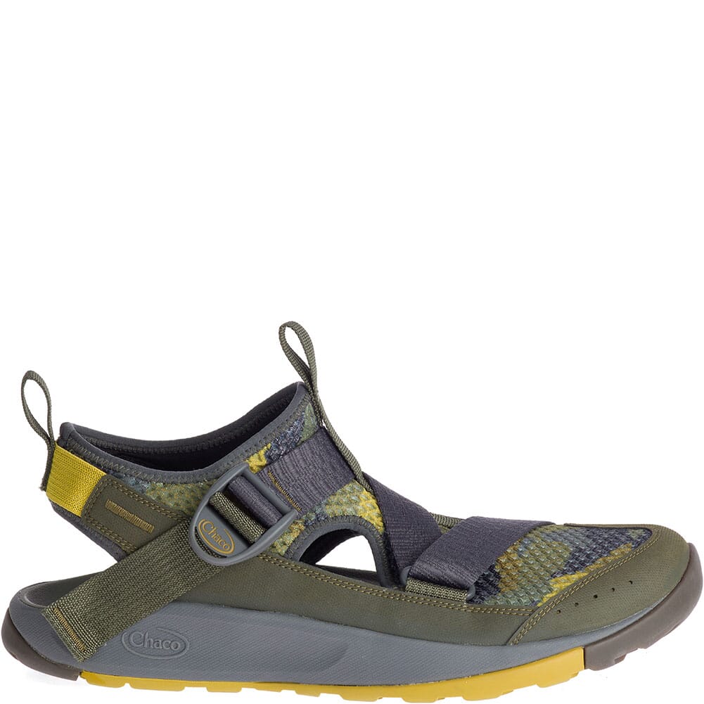 Chaco Men's Odyssey Print Sandals - Camo Olive