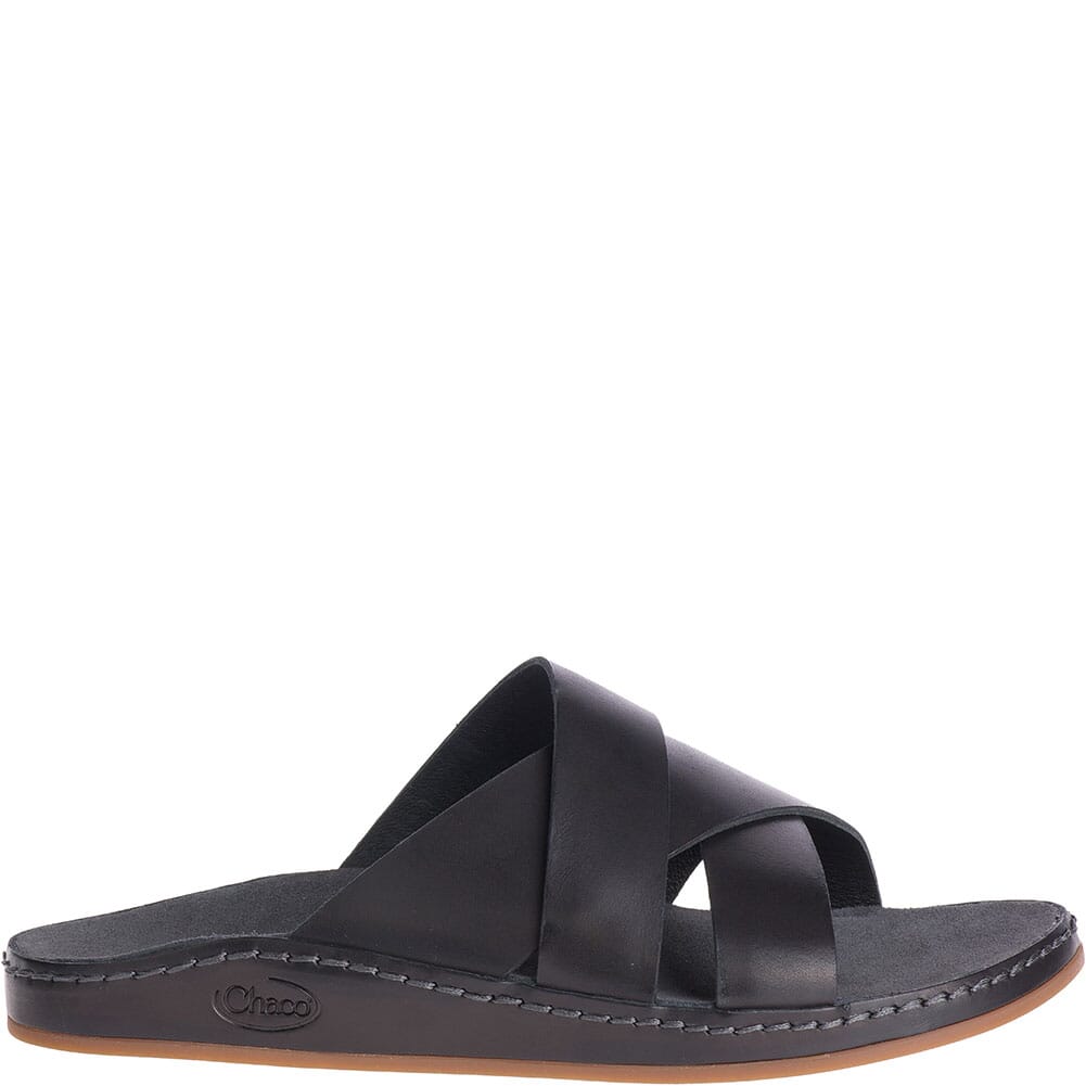 JCH108216 Chaco Women's Wayfarer Slide Sandals - Black