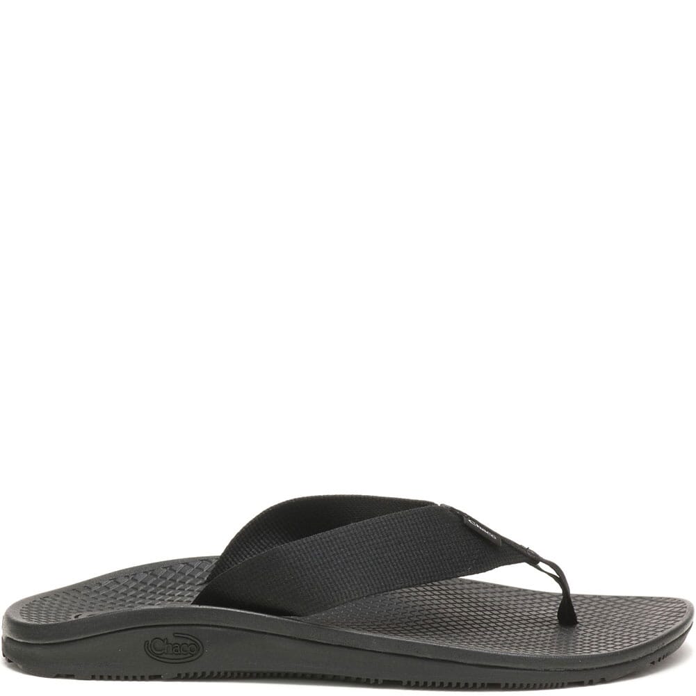 JCH108812 Chaco Women's Classic Flip Flop - Solid Black