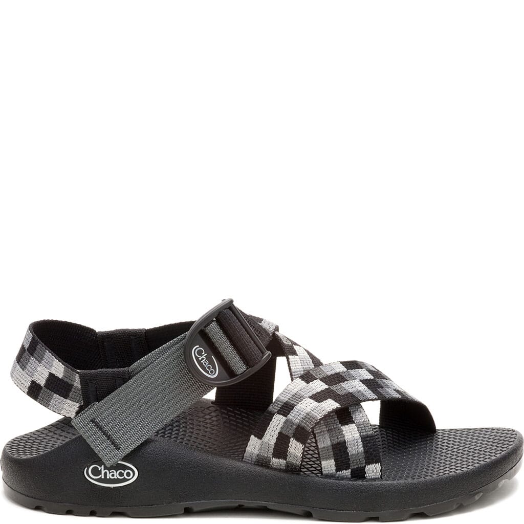 Chaco Women's Mega Z/1 Wide-Strap Classic Sandals - Pixel B/W