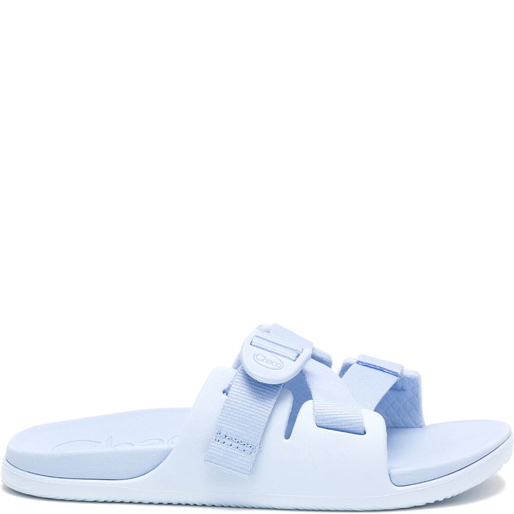 JCH180324 Chaco Big Kid's Chillos Slides - Periwinkle