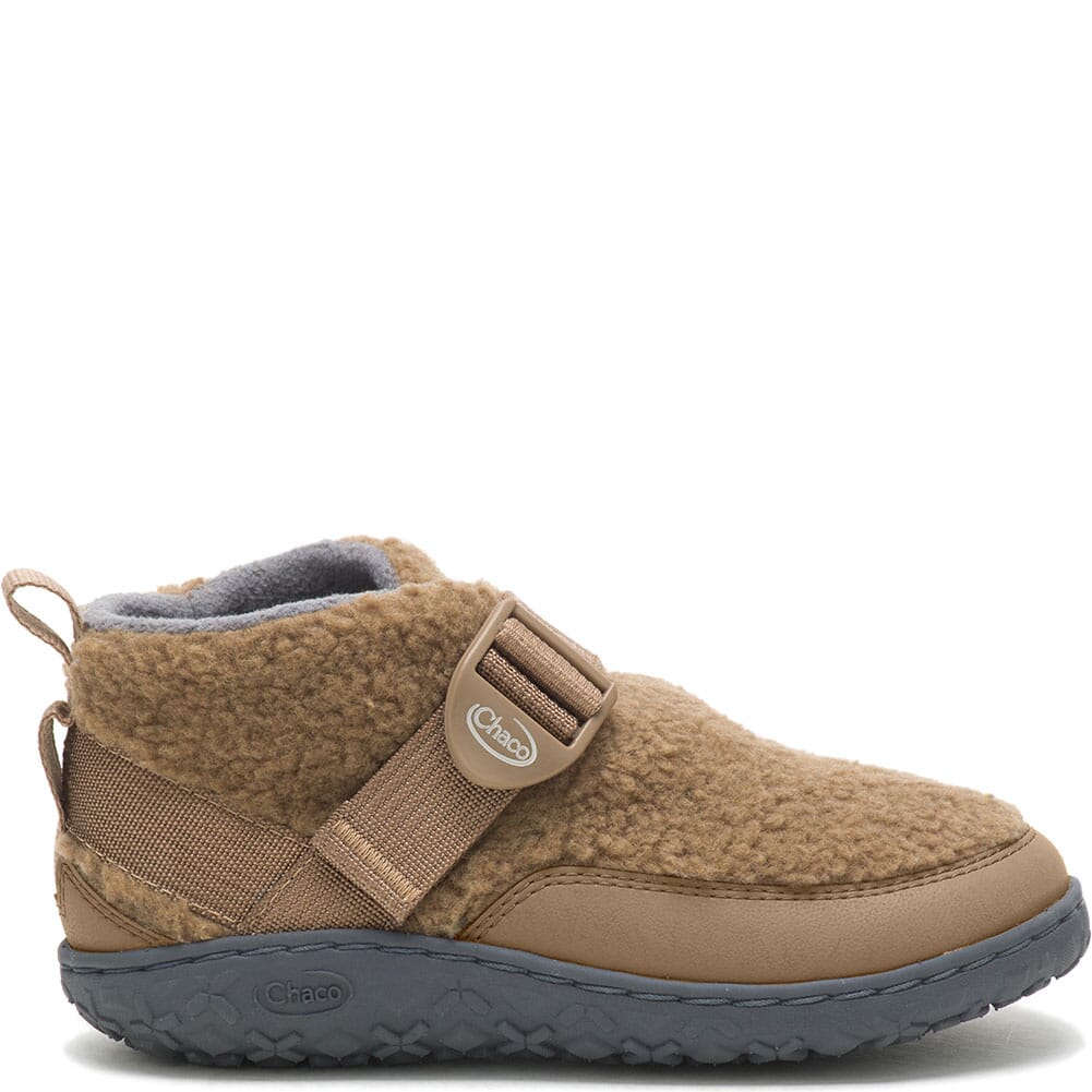 JCH180349 Chaco Kid's Ramble Puff Boots - Natural Brown