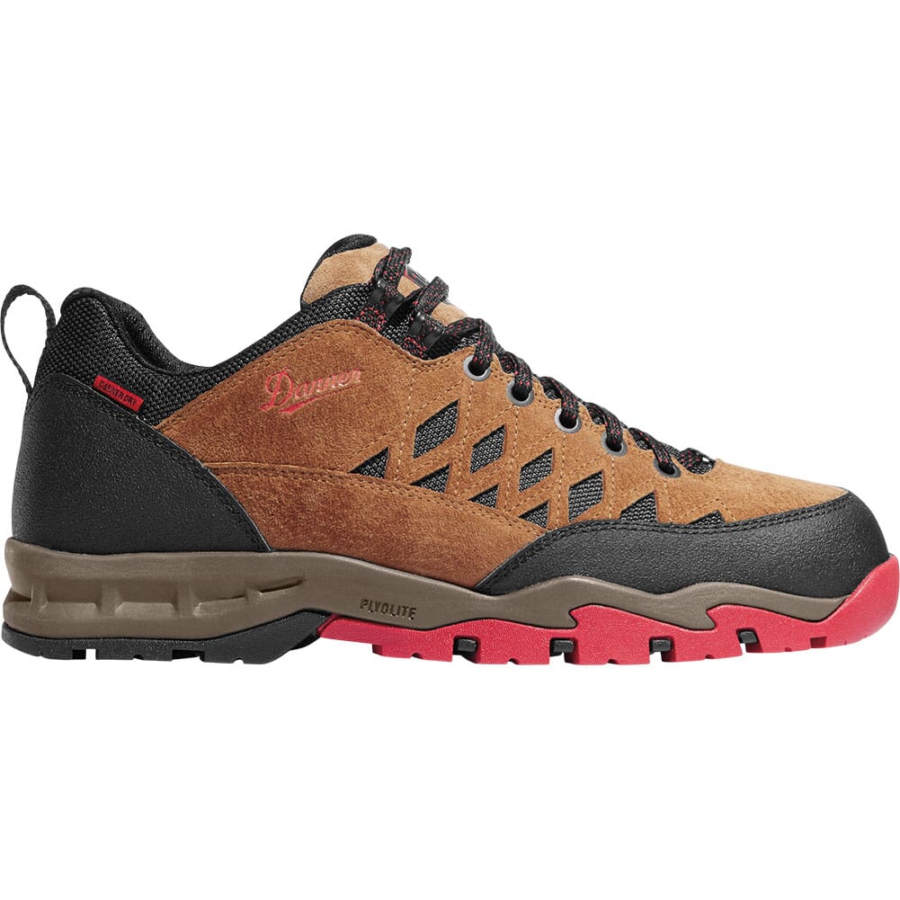 Danner Men's TrailTrek Hiking Boots - Brown/ Red
