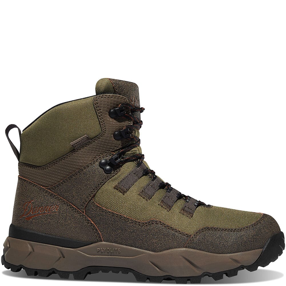65302 Danner Men's Vital Trail WP Hiking Boots - Brown/Olive