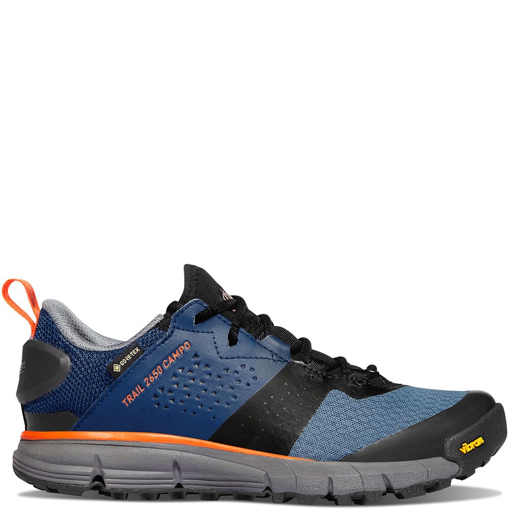 68966 Danner Women's Trail 2650 Campo GTX Hiking Shoes - Blue/Orange