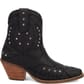 Dingo Women's Precious Leather Western Booties - Black