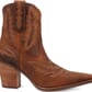 DI2272-BN Dingo Women's Rocky Top Leather Booties - Brown