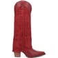 DI2280-RD Dingo Women's Wild Fire Leather Boots - Red