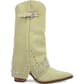 Dingo Women's Howdy Honey Suede Boots - Lime