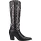 Dingo Women's Diamonds Forever Leather Boots - Black