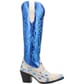 Dingo Women's Take No Bull Leather Boots - Blue