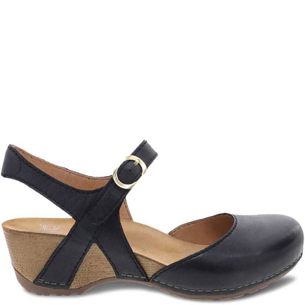 1710-501600 Dansko Women's Tiffani Casual Sandals - Black