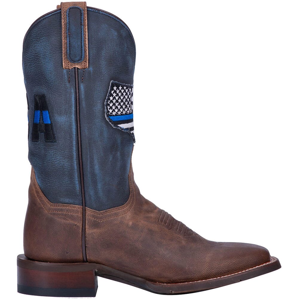 Dan Post Women's Thin Blue Line Western Boots - Navy/Brown