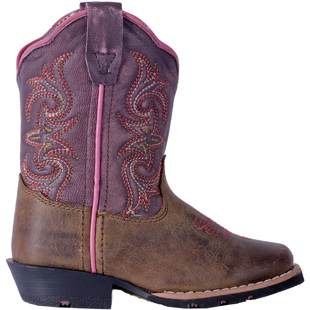 Dan Post Infant's Tryke Western Boots - Sand/Purple