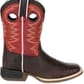 Durango Lil' Rebel Pro Little Kid's Western Boots Dark Chestnut/Crims Right Side