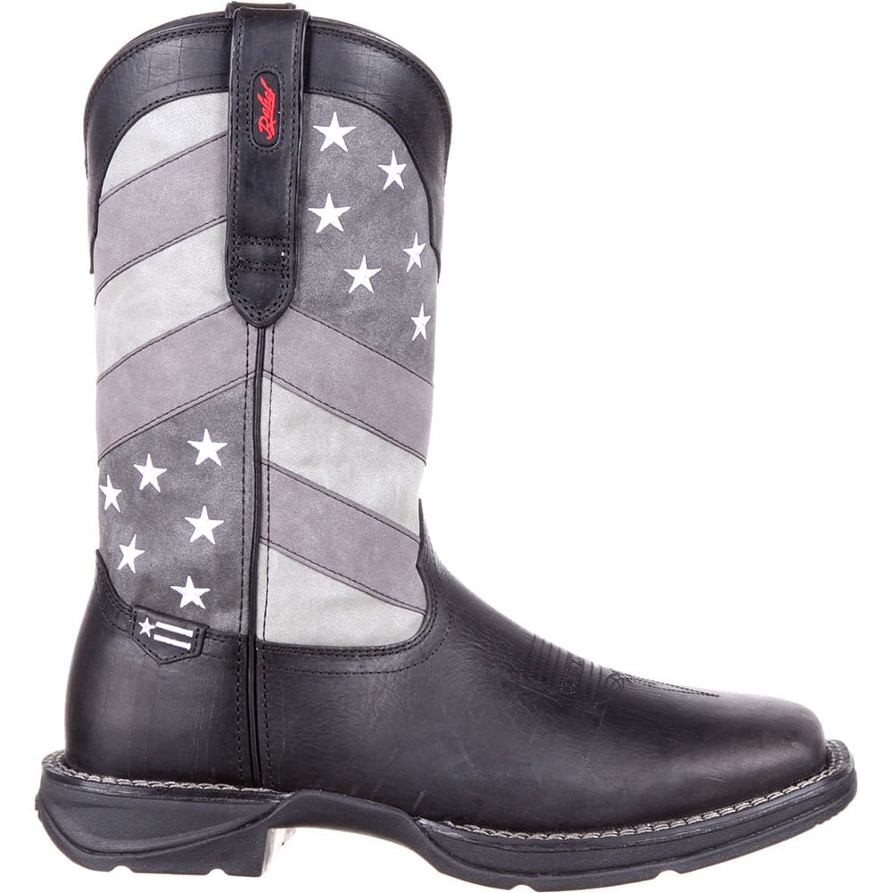 Durango Men's Faded Flag Western Boots - Black