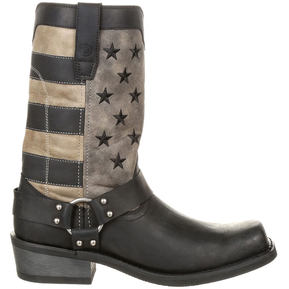 Durango Men's Faded Flag Harness Boots - Black