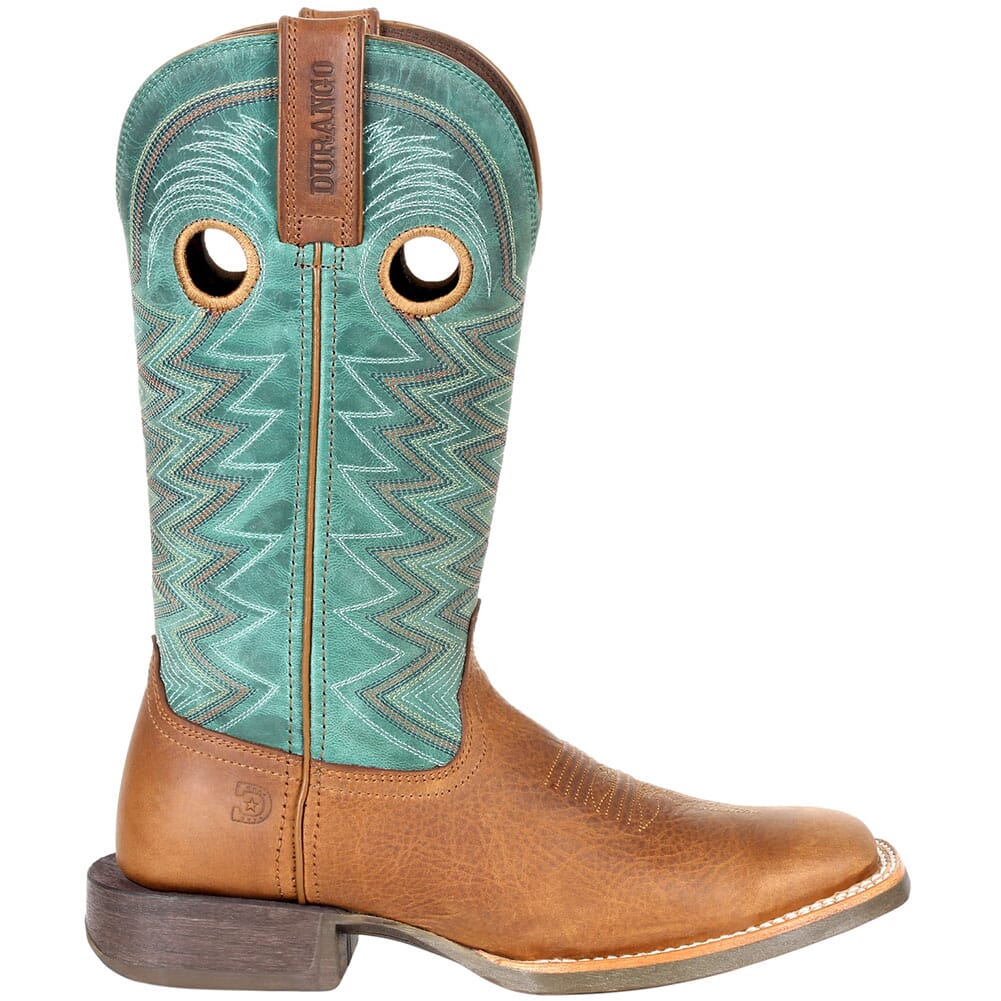 DRD0353 Durango Women's Lady Rebel Pro Western Boots - Wheat/Tidal Teal