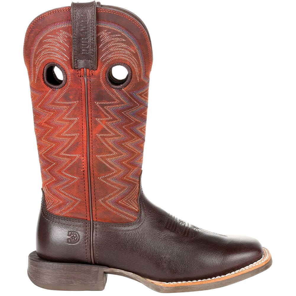 DRD0355 Durango Women's Lady Rebel Pro Western Boots - Dark Chestnut/Crimson
