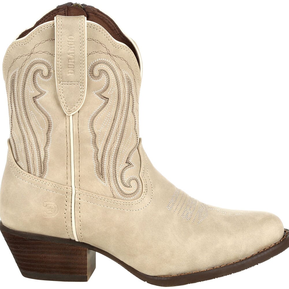 DRD0373 Durango Women's Crush Shortie Western Boots - Taupe