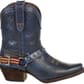 Durango Women's Crush Ventilated Shortie Western Boots Glory Blue Right Side