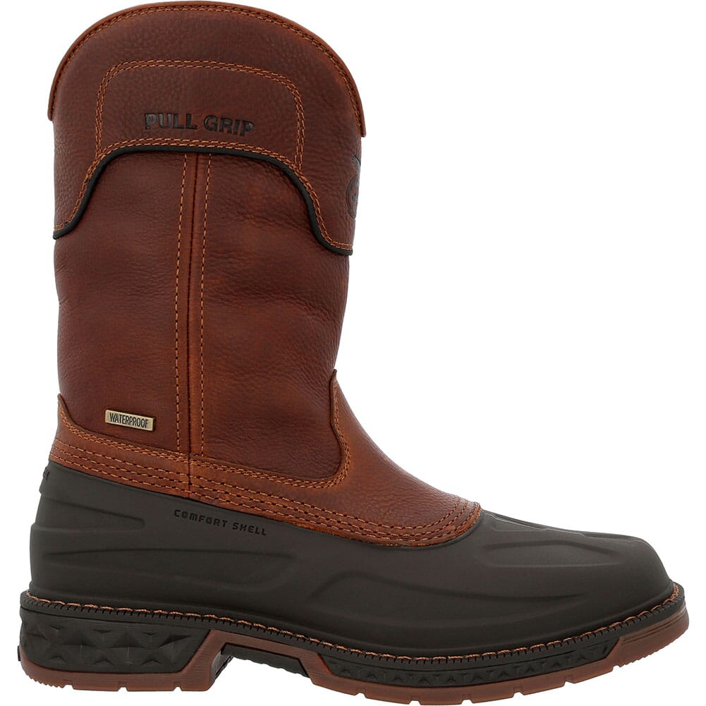 GB00470 Georgia Men's Carbo-Tec LTR WP Safety Boots - Brown