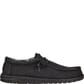 40700-060 Hey Dude Men's Wally Canvas Casual Shoes - Black/Black