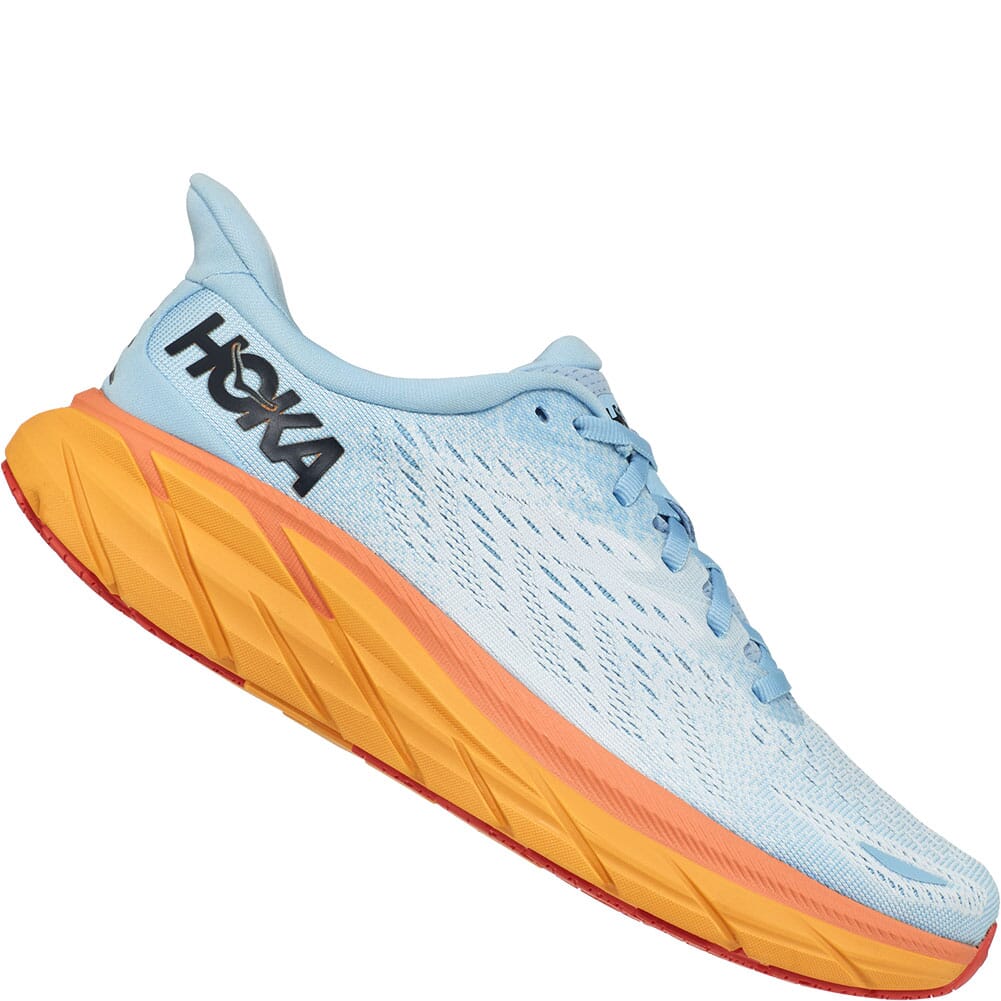 1121375-SSIF Hoka One One Women's Clifton 8 Wide Athletic Shoes - Summer Song