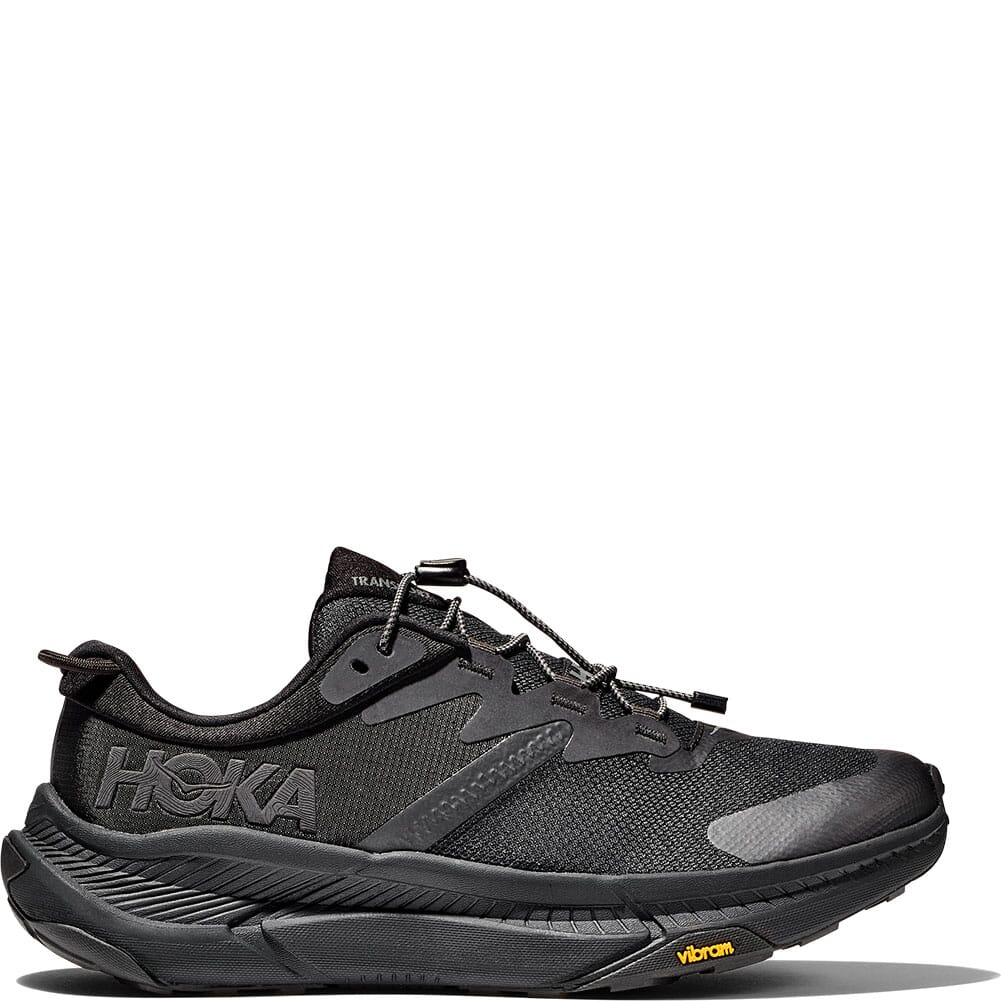 1123154-BBLC Hoka Women's Transport Running Shoes - Black/Black