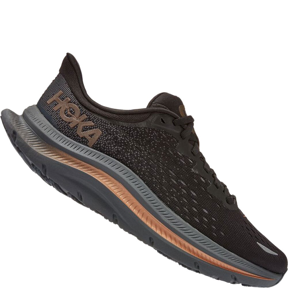 1123164-BCPPR Hoka One One Women's Kawana Running Shoes - Black/Copper