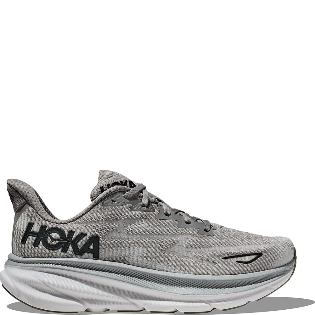 1127895-HMBC Hoka Men's Clifton 9 Running Shoes - Harbor Mist/Black