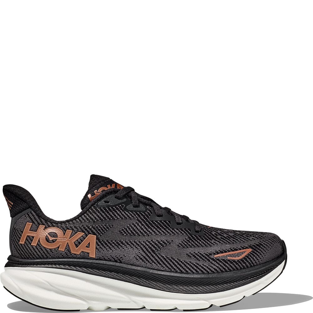 1127896-BCPPR Hoka Women's Clifton 9 Running Shoes - Eggnog/Blanc De Blanc