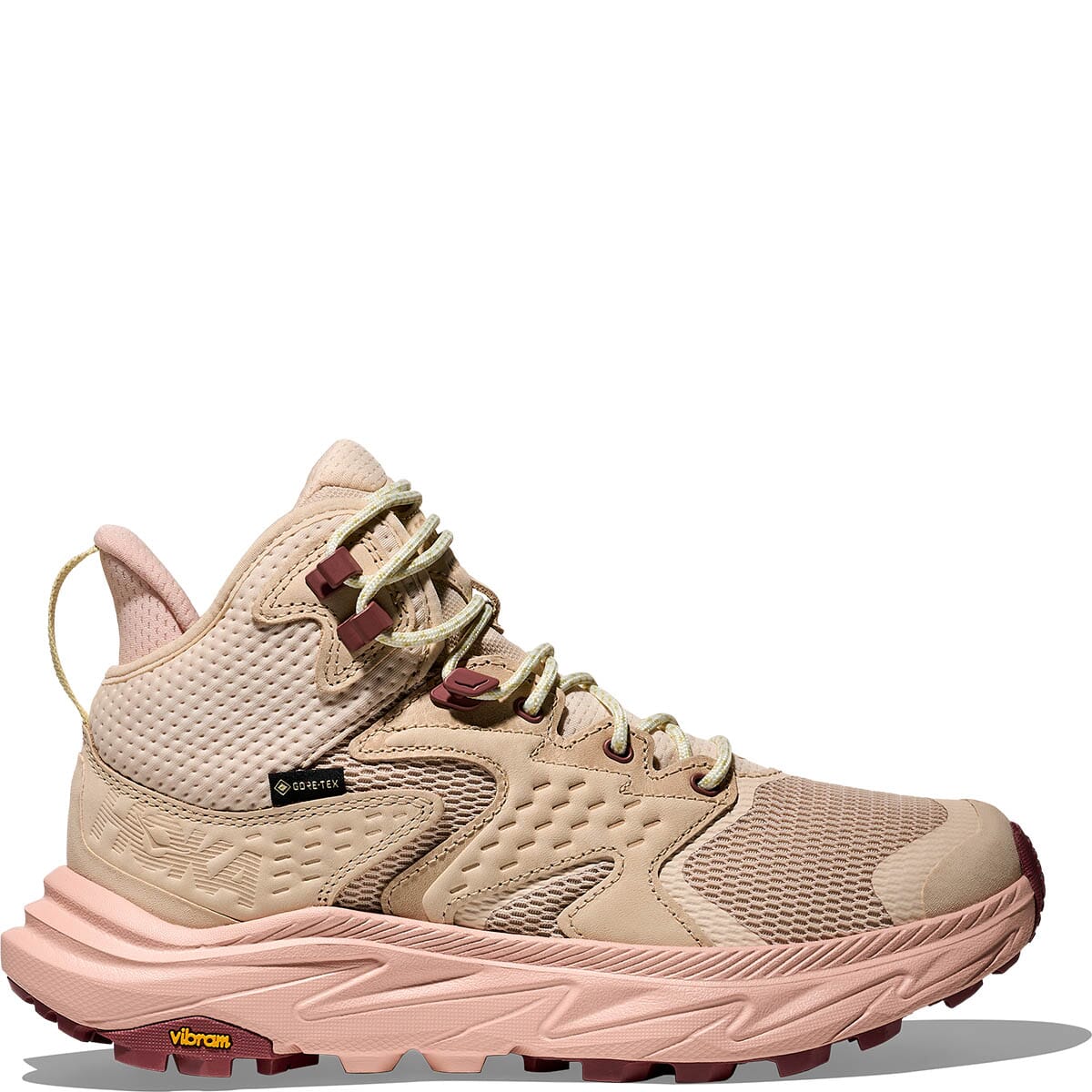 Hoka Women's Anacapa 2 Mid GTX Hiking Boots - Oak Rose Latte