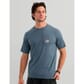 HUK Men's Bass Eagle Pocket Tee - Stormy Blue