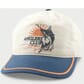 HUK Men's Anglers Club Snapback Hat - Egret