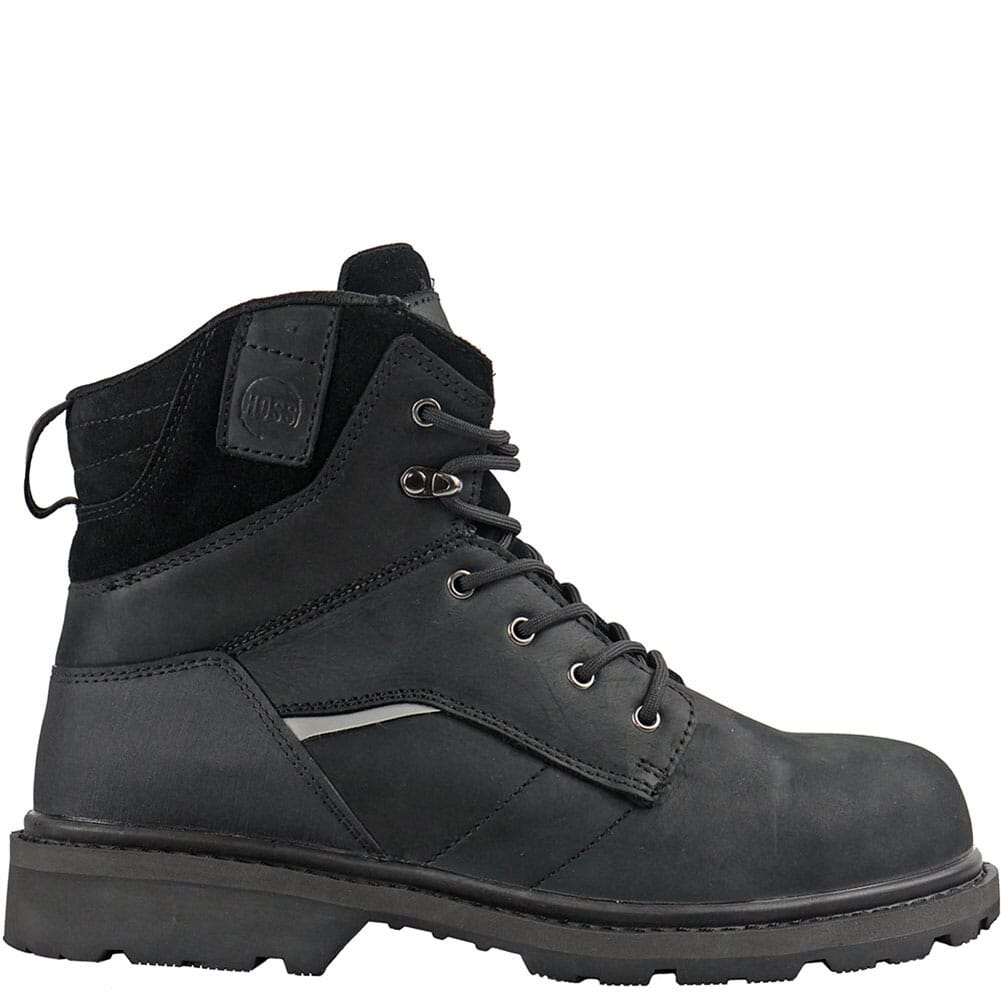 60114 Hoss Men's Carson EH Safety Boots - Black