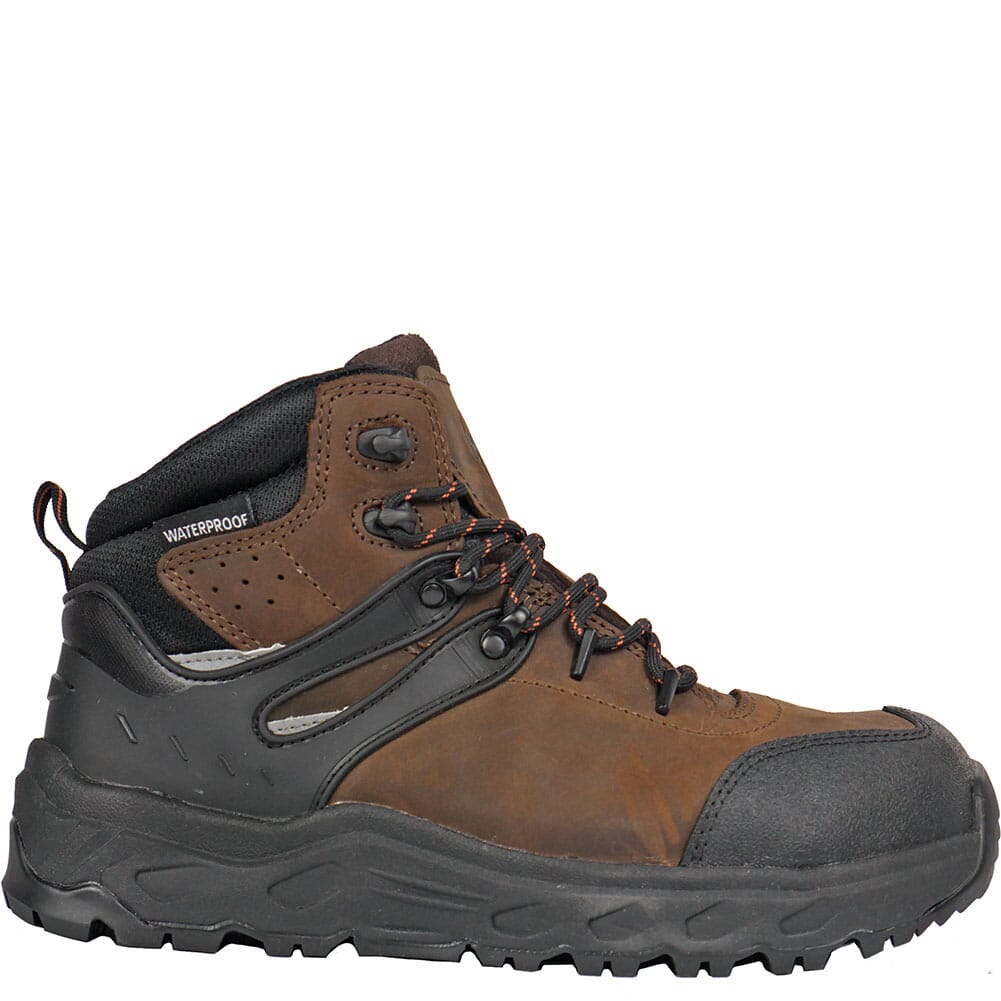 60203 Hoss Men's Stomp Safety Boots - Brown