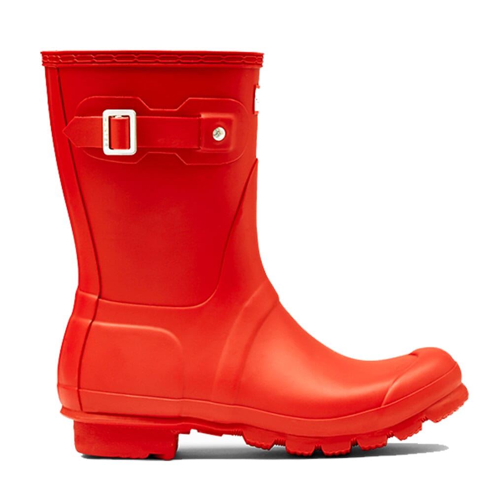 Hunter Women's Short Rain Boots - Red