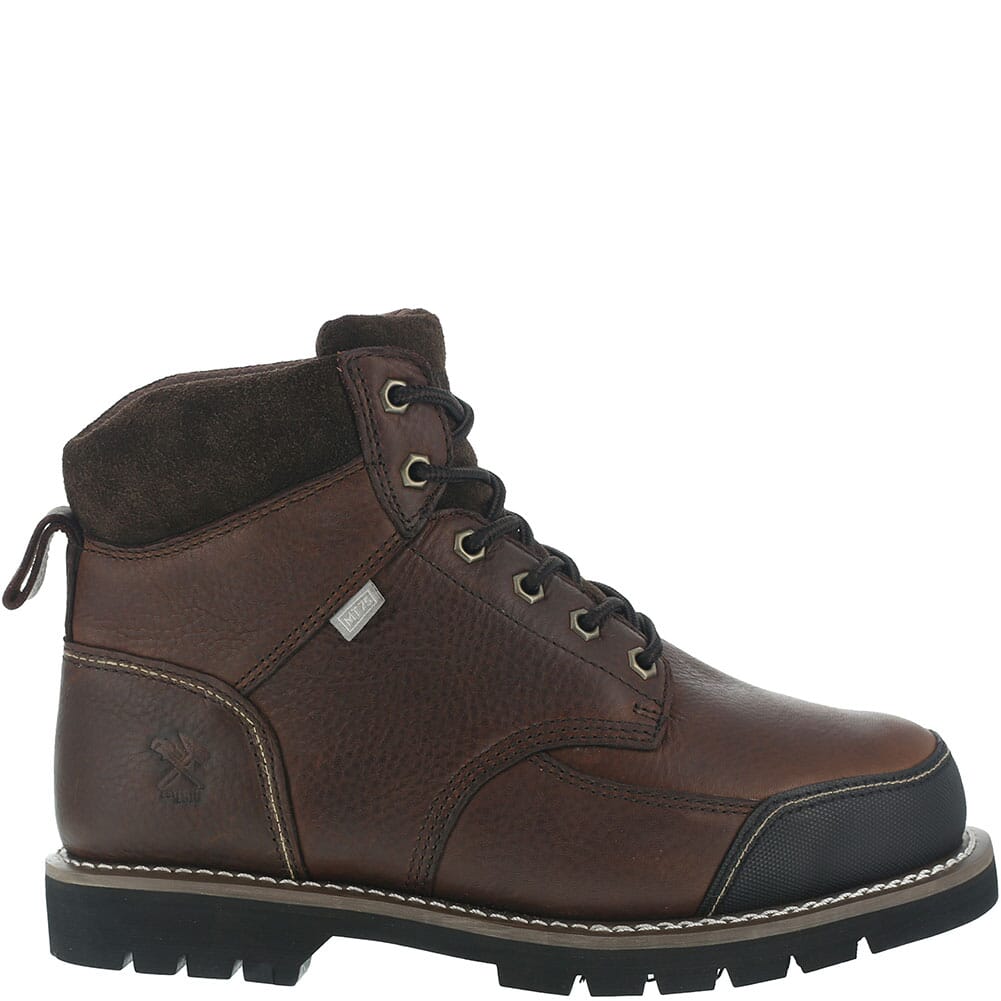 IA0163 Iron Age Men's Met Guard Safety Boots - Brown