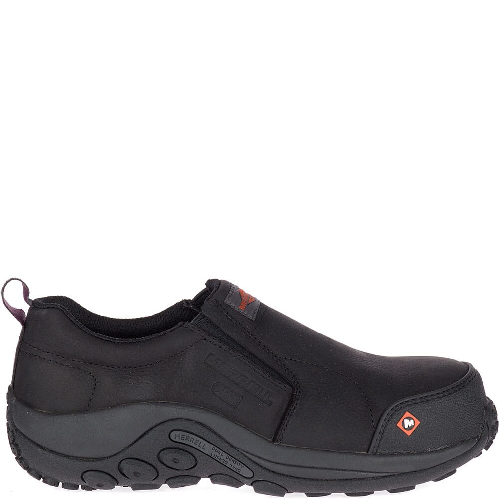 Merrell Women's Jungle Moc ESD Safety Shoes - Black