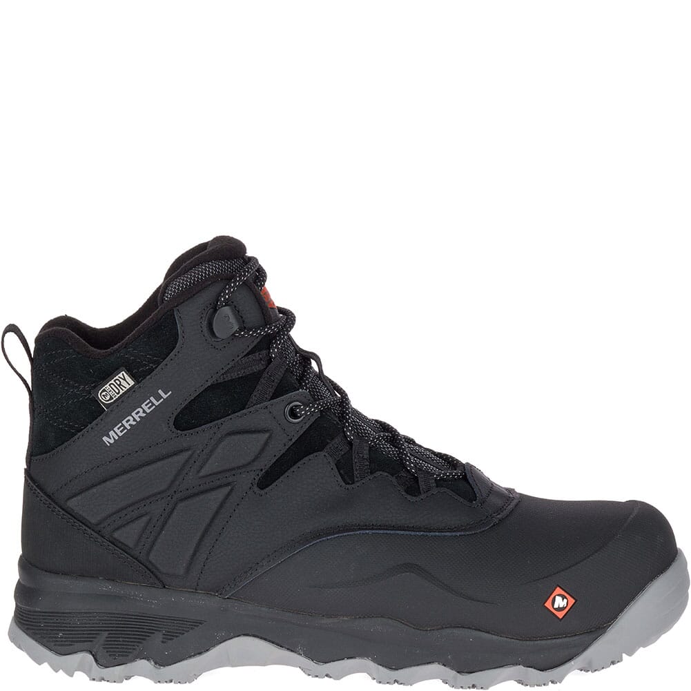 Merrell Men's Thermo Adventure Ice+ WP Safety Boots - Black