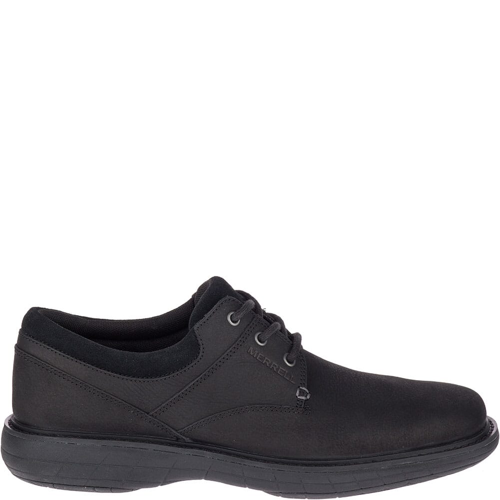 Merrell Men's World Vue Lace Wide Casual Shoes - Black