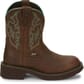 Justin Women's Gemma Western Boots Sea Green/Dark Brown Right Side