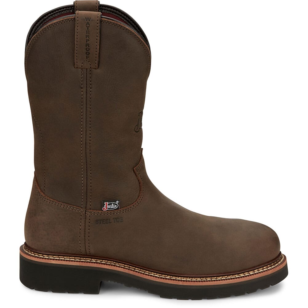 Justin Original Workboots Men's Carbide WP Safety Boots - Hickory