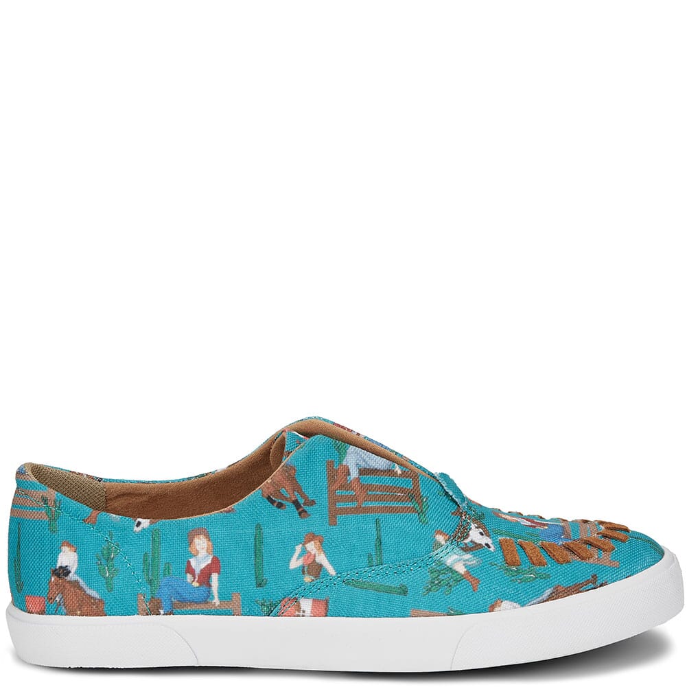 RML065 Justin Women's Alice Casual Sneakers - Turquoise