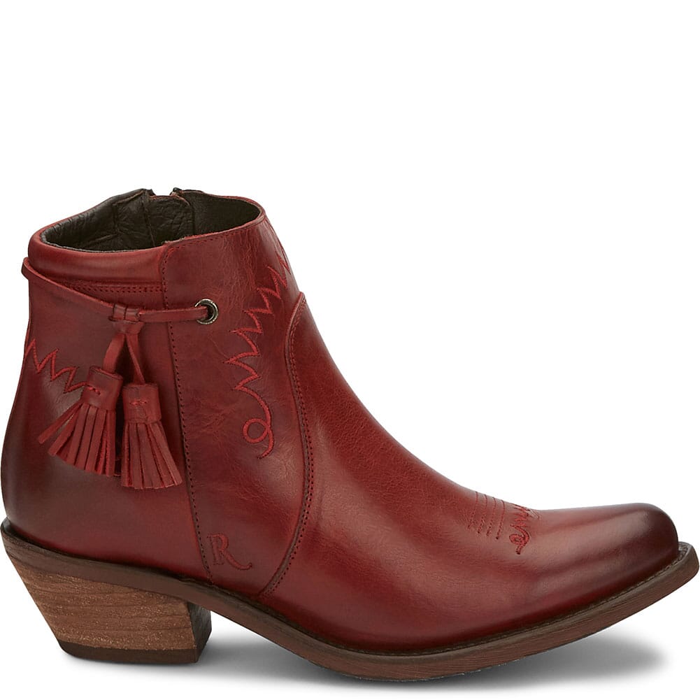 RML130 Justin Women's Nel Casual Boots - Red