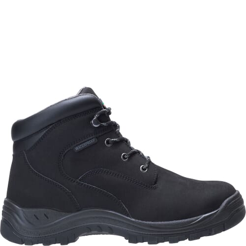 HY-TEST Executive Oil-Resistant Black Leather Upper Work Boots - As Is Unisex Hytest HYTEST 13890 Black Composite Toe, EH  main image 4