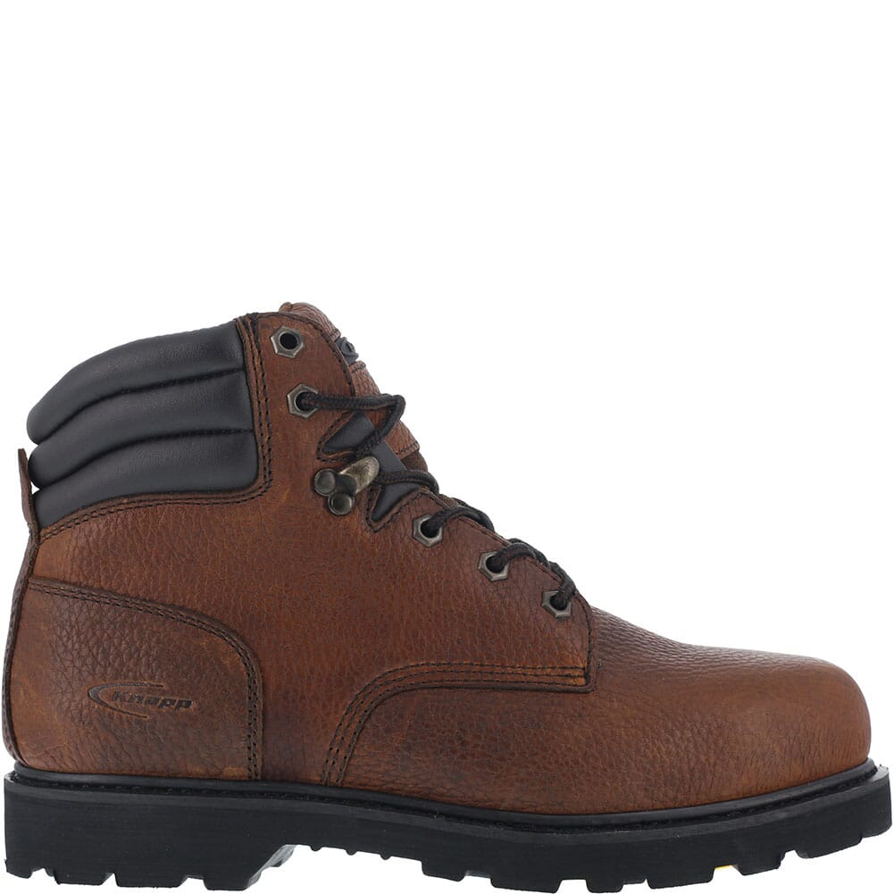 Knapp Men's Backhoe Safety Boots - Brown