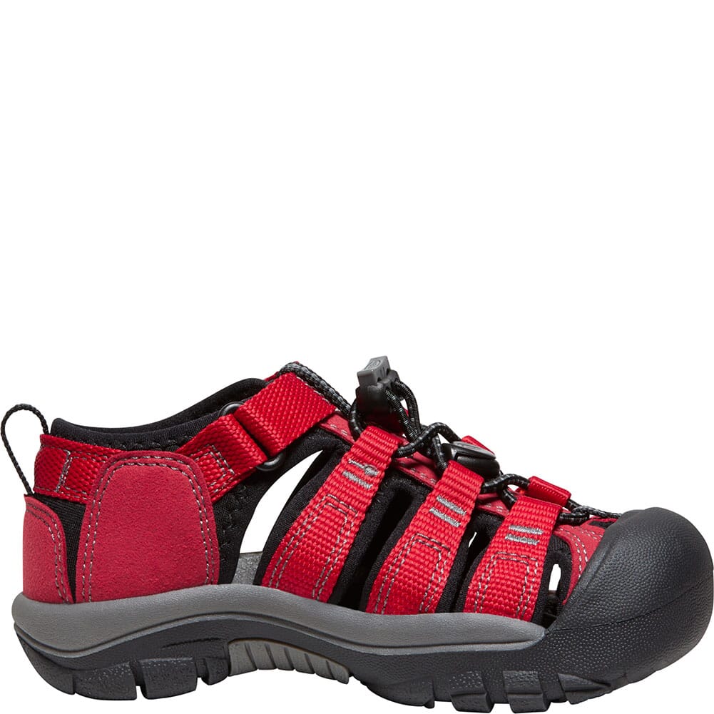 1012300 KEEN Kid's Newport H2 Sandals - Ribbon Red/Gargoyle
